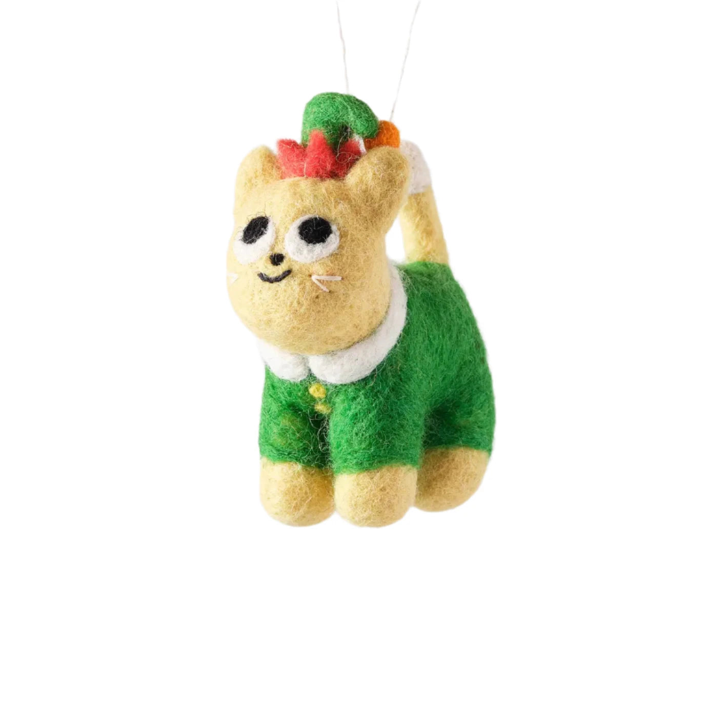 Felt Ornament | Buddy the Cat