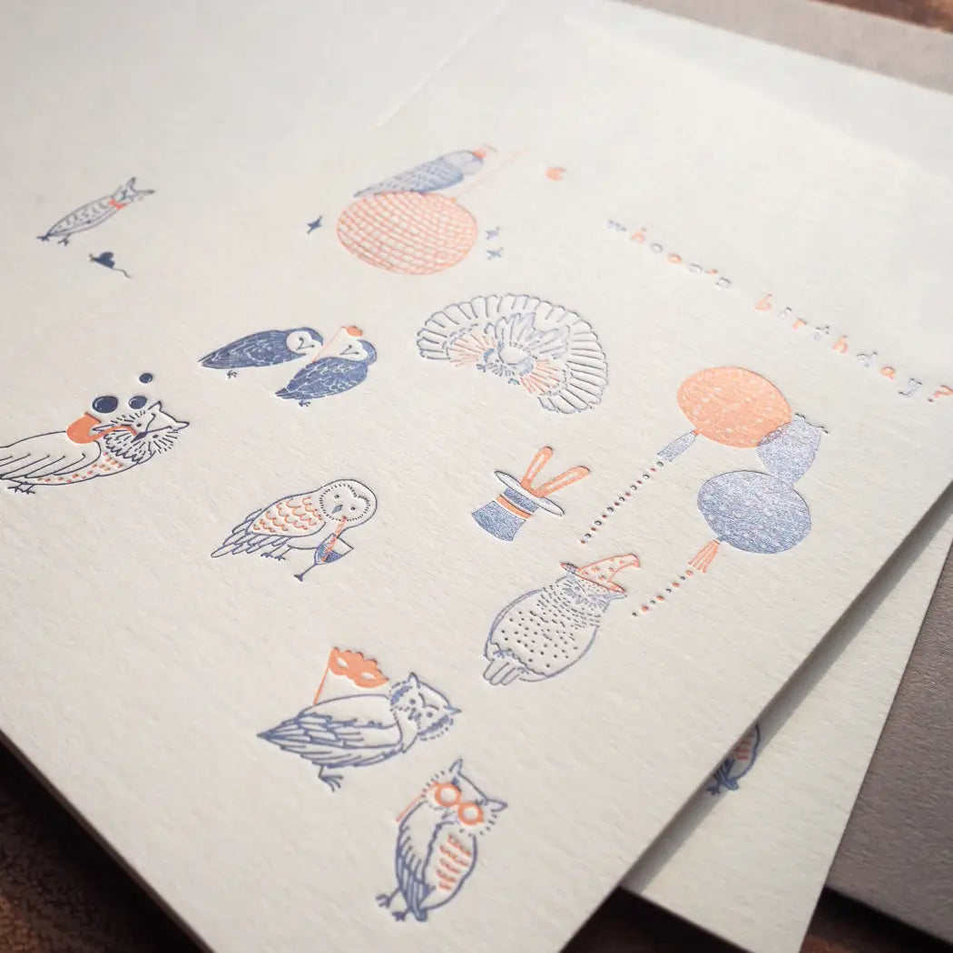 Owl's Birthday | Birthday Card