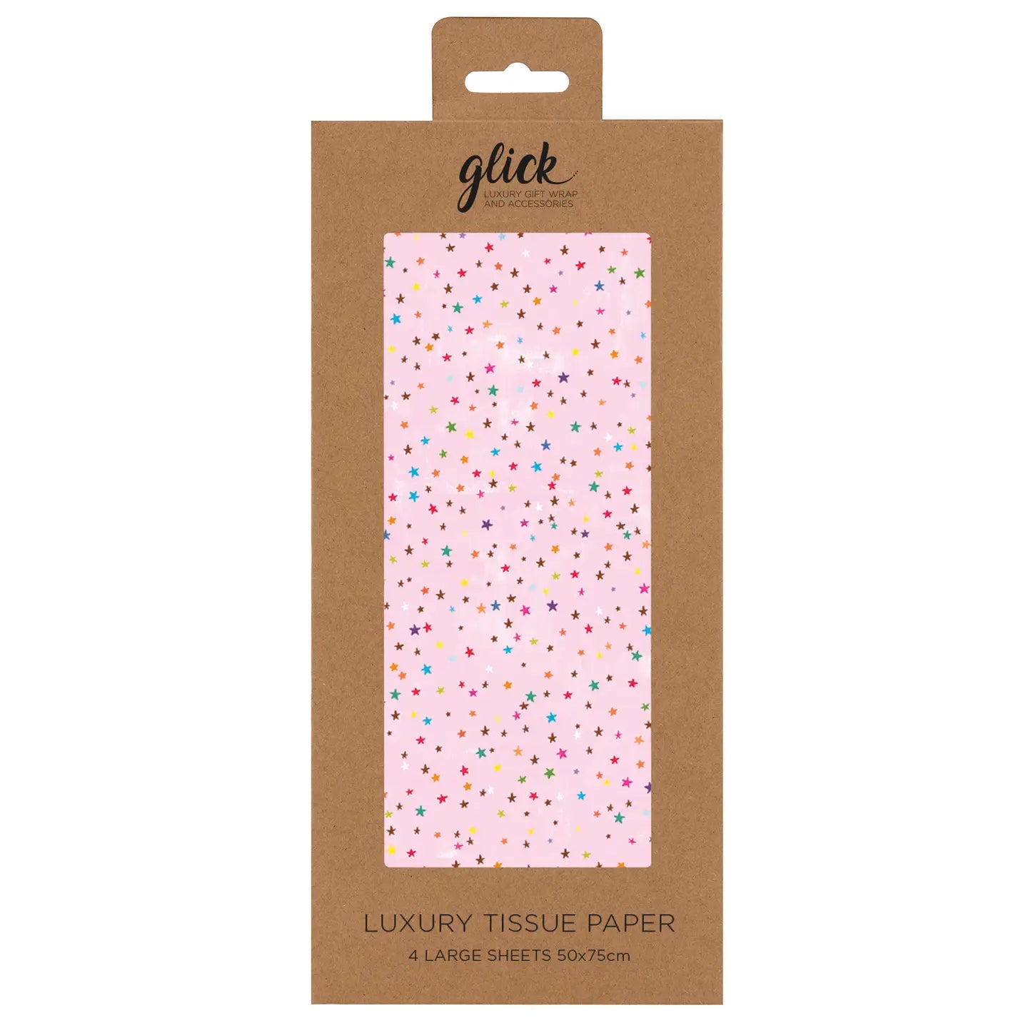 Tissue Paper Pack | Pink Stars