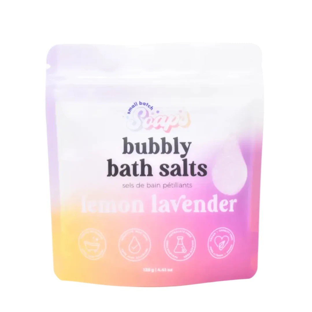 Bubbly Bath Salts | Lemon Lavender - Warm Gift Shop