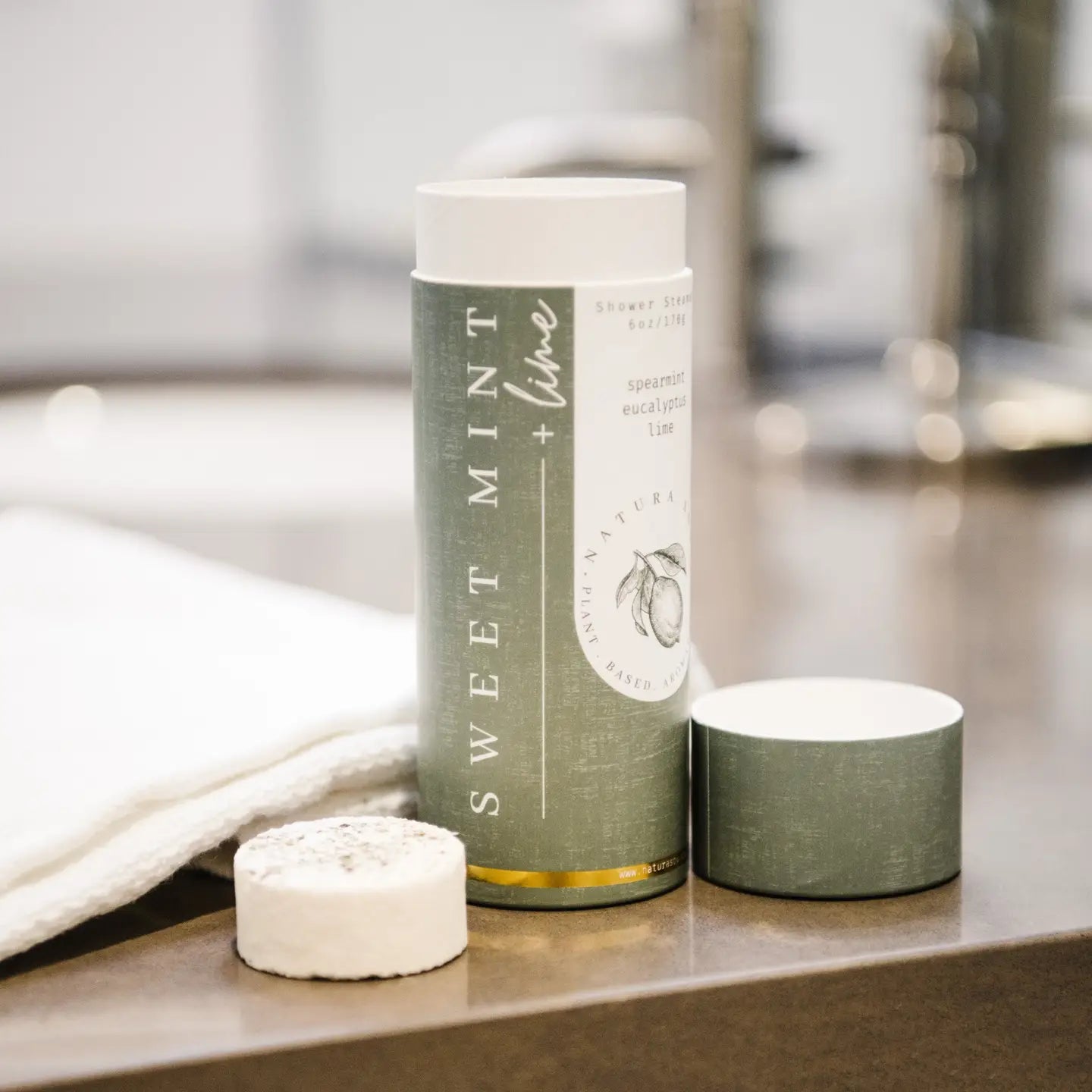 Shower Steamers | Sweet Mint + Lime - Warm Gift Shop