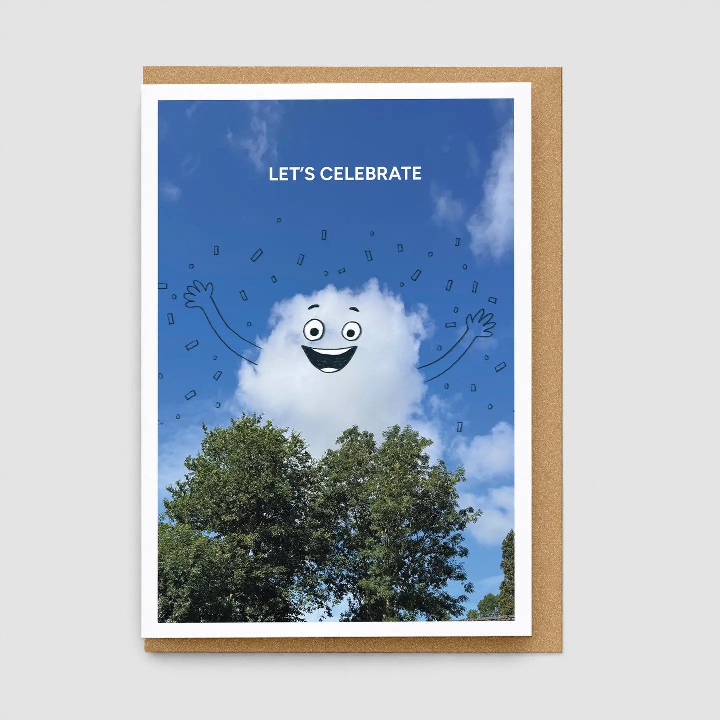 Let's Celebrate Cloud | Birthday Card