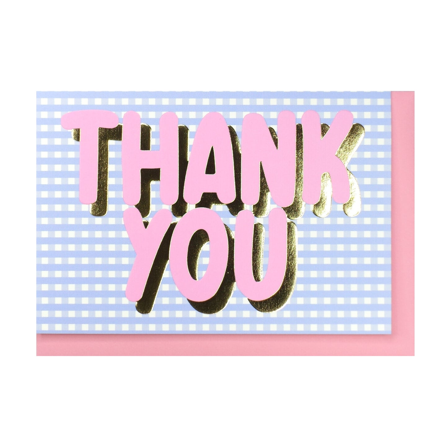 Fun Gingham | Thank You Card