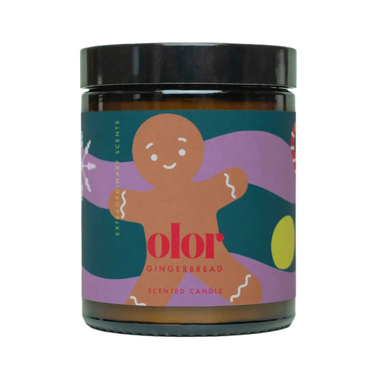 Gingerbread Candle