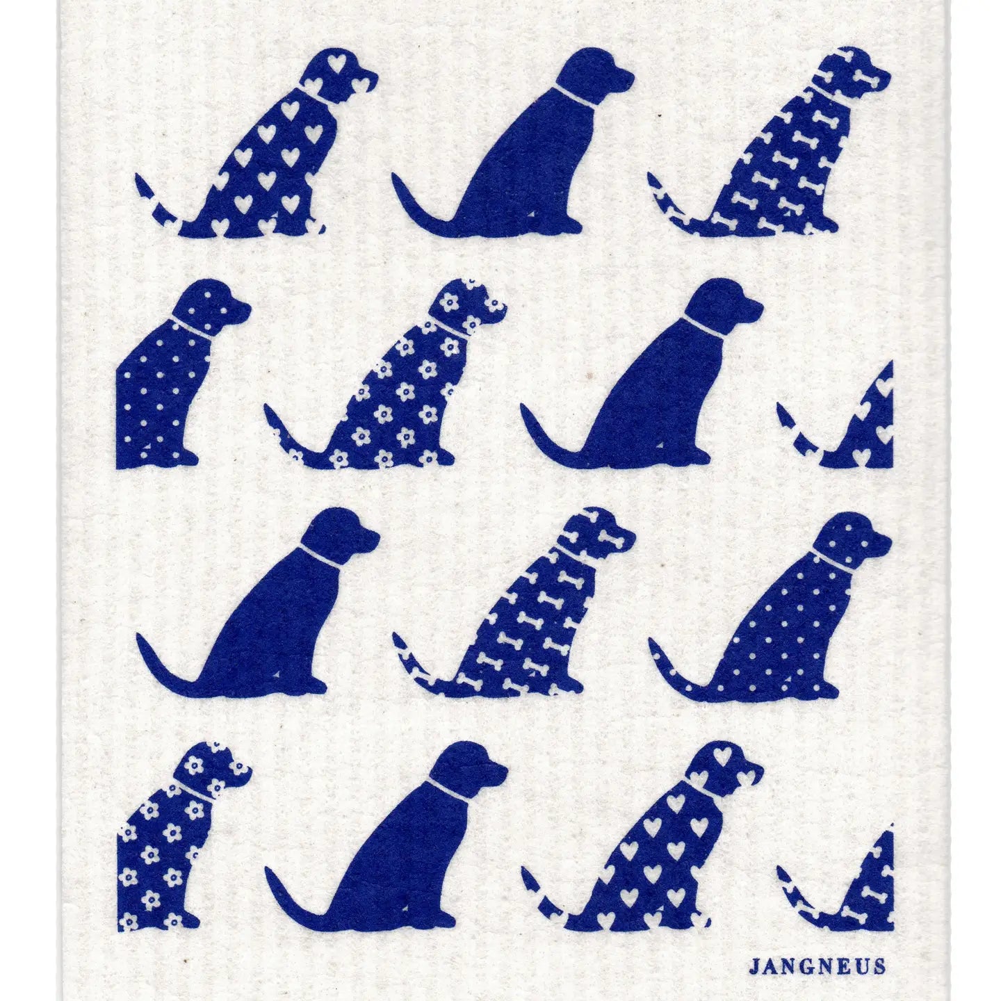 Swedish Dishcloth | Blue Dogs