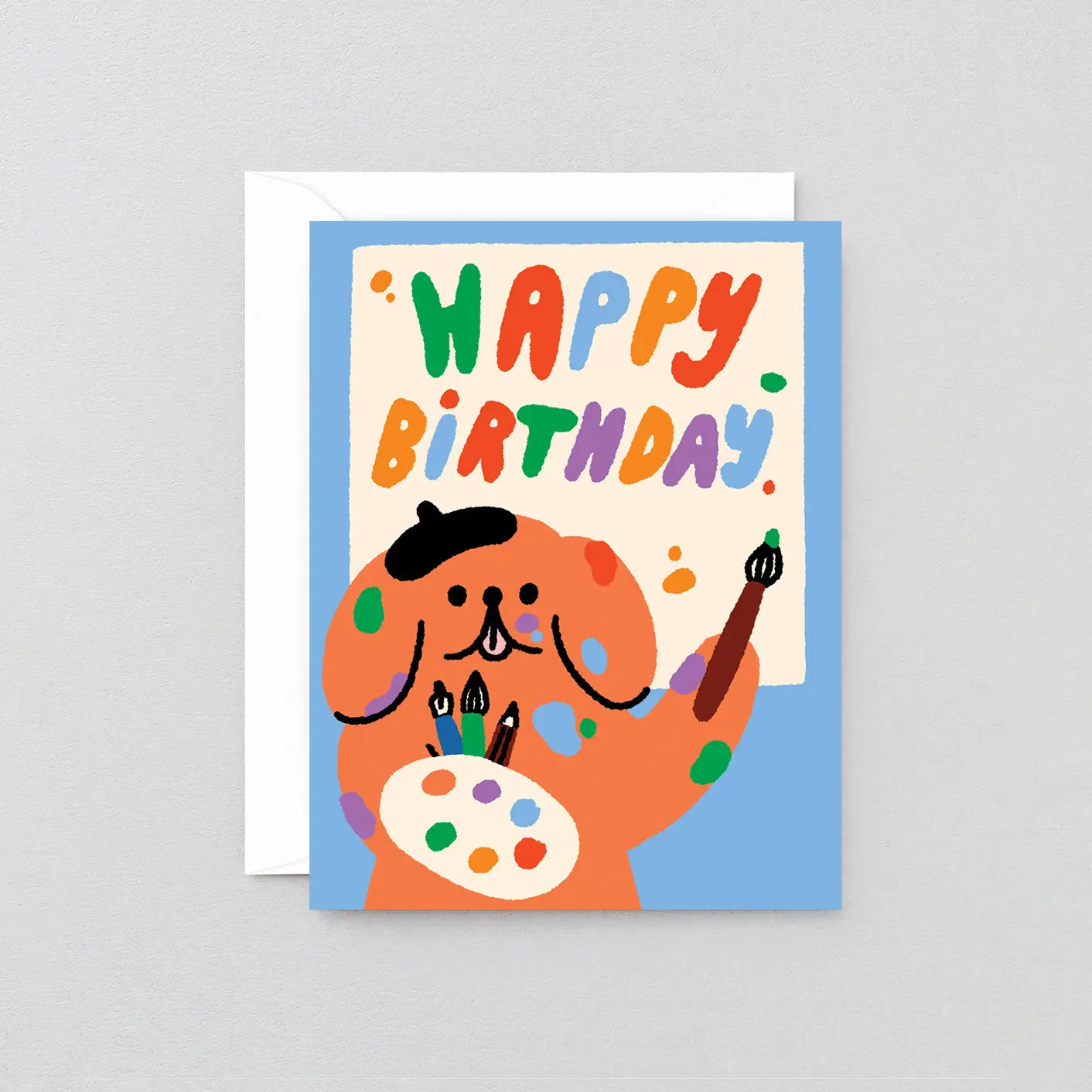Artist Dog | Birthday Card