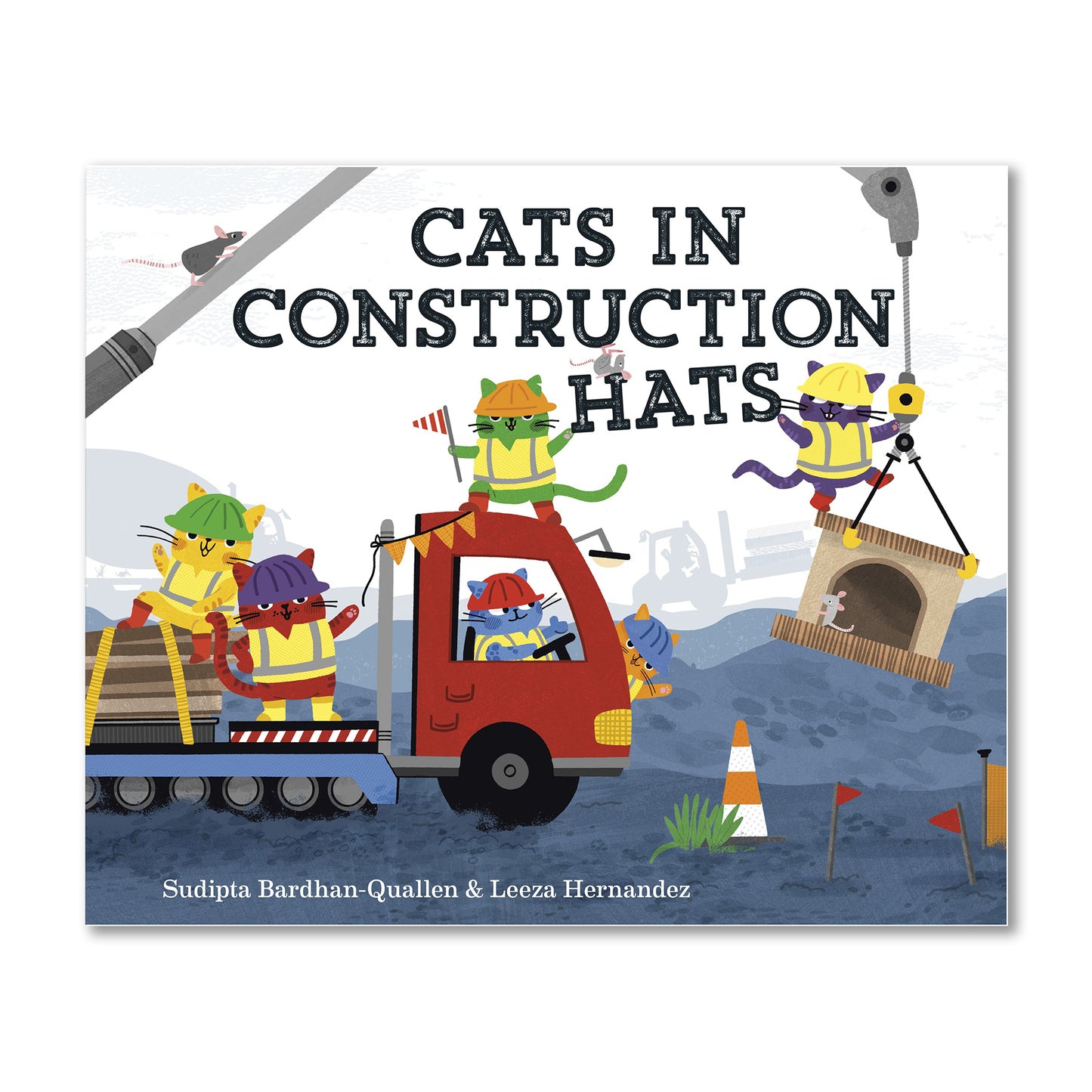 Cats in Construction Hats