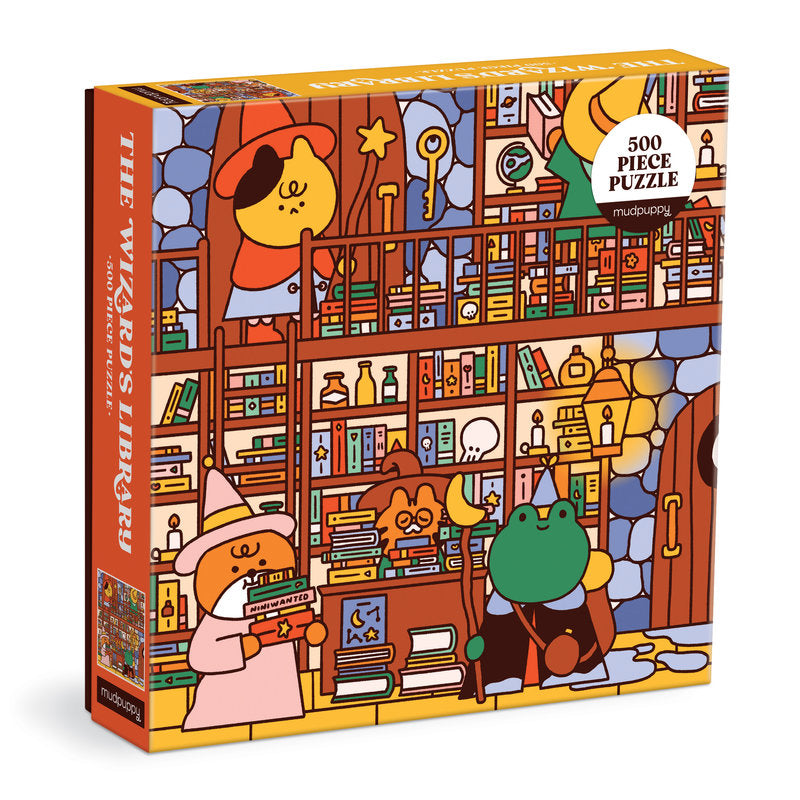 The Wizard's Library 500 piece Puzzle