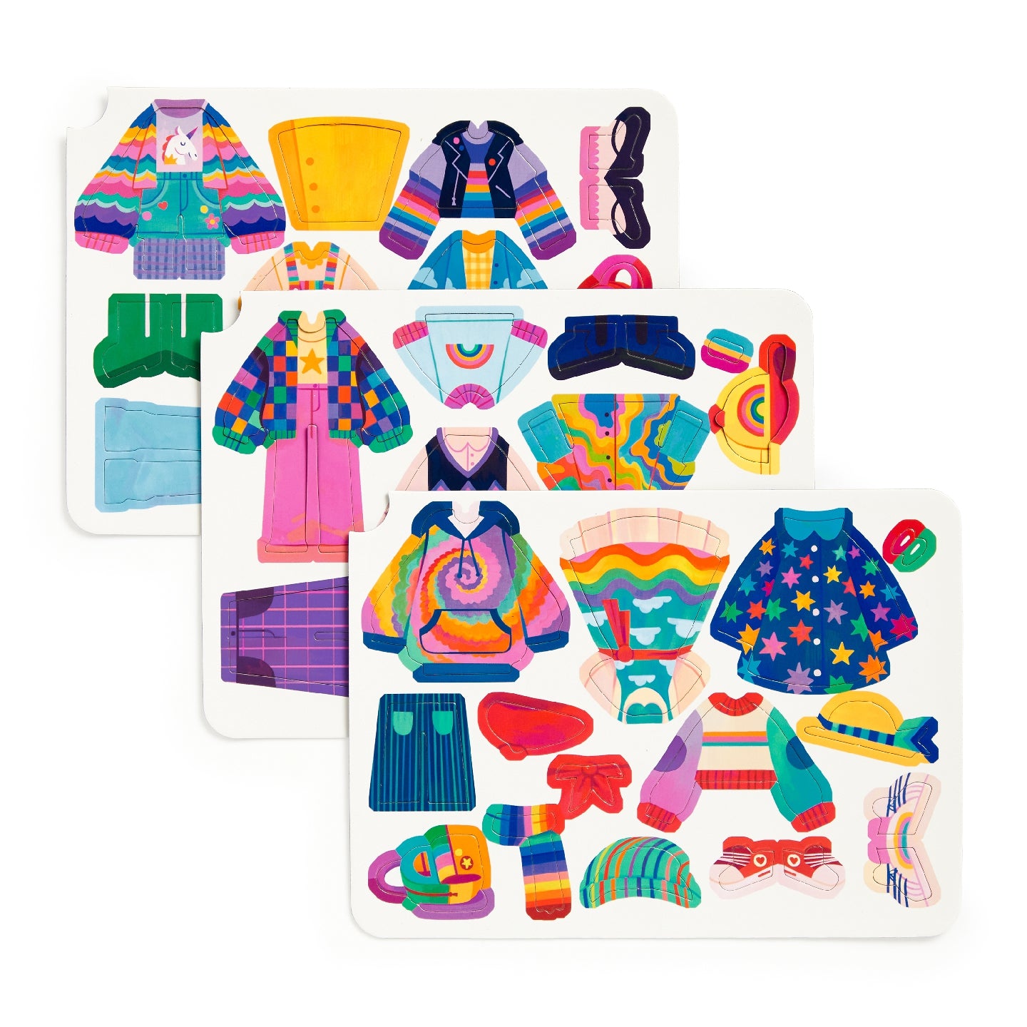 Rainbow Fashion Magnetic Set