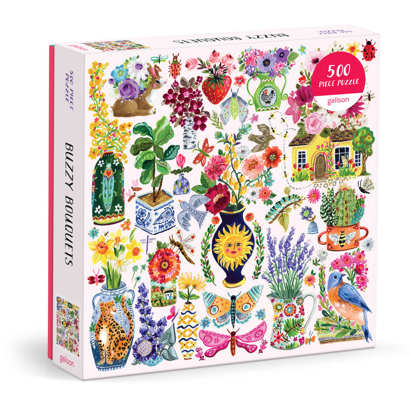 Buzzy Bouquets 500 piece puzzle