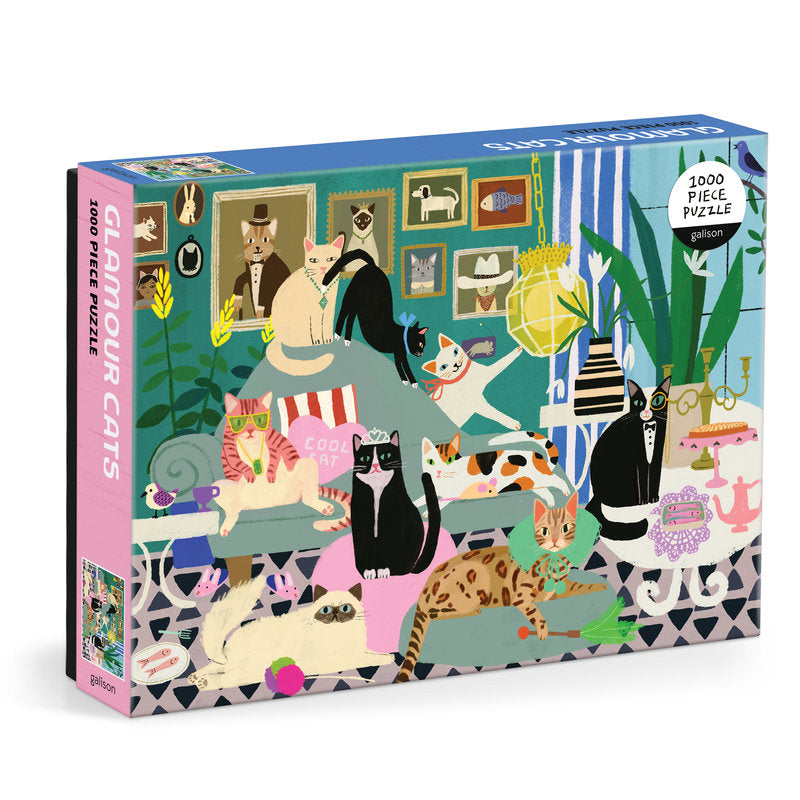Glamour Cats 1000 piece Puzzle