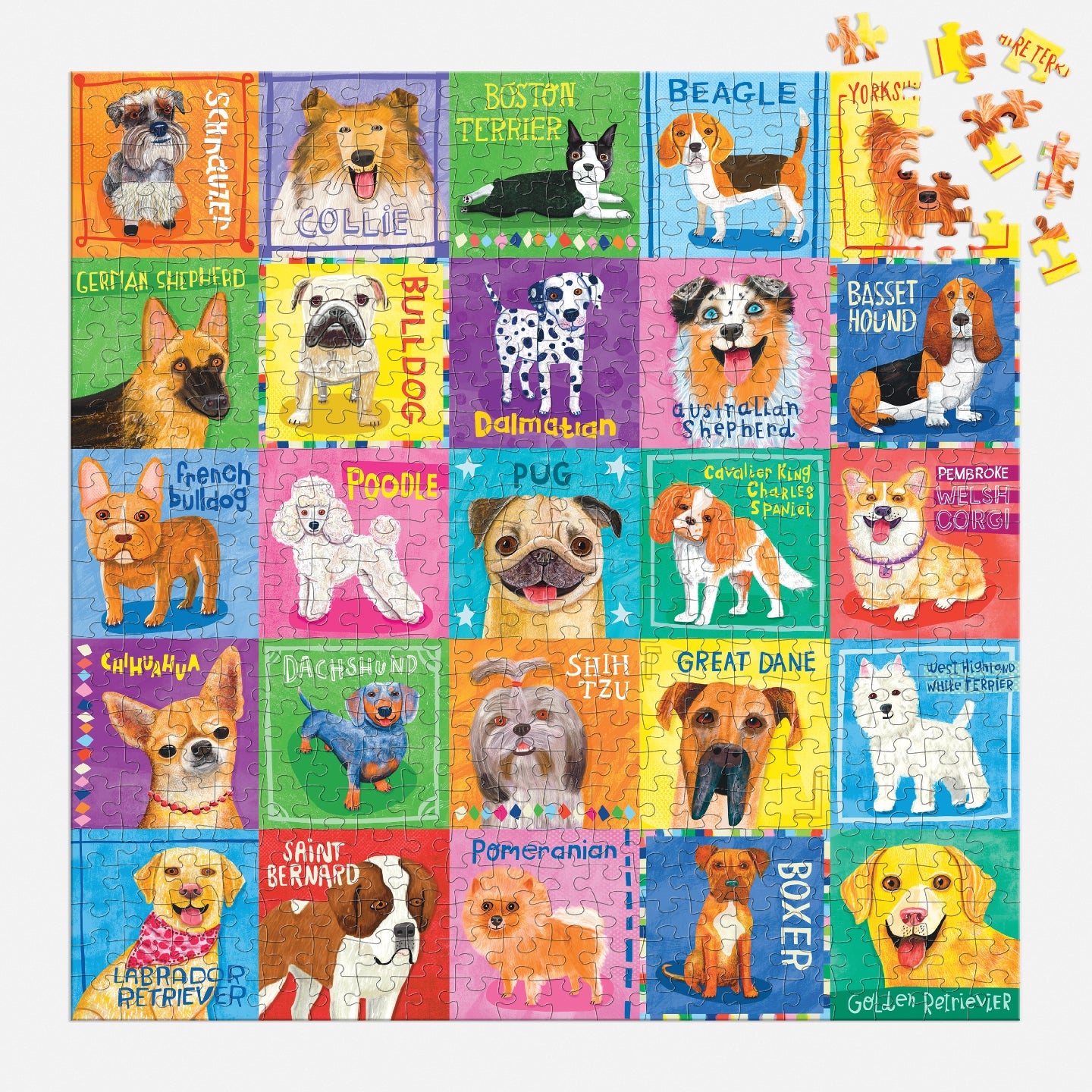 Pawsome Portraits 500 piece puzzle