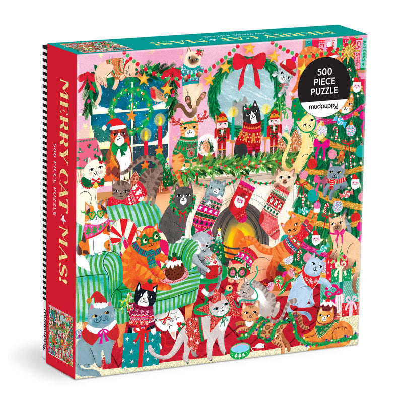 Merry Catmas 500 piece puzzle