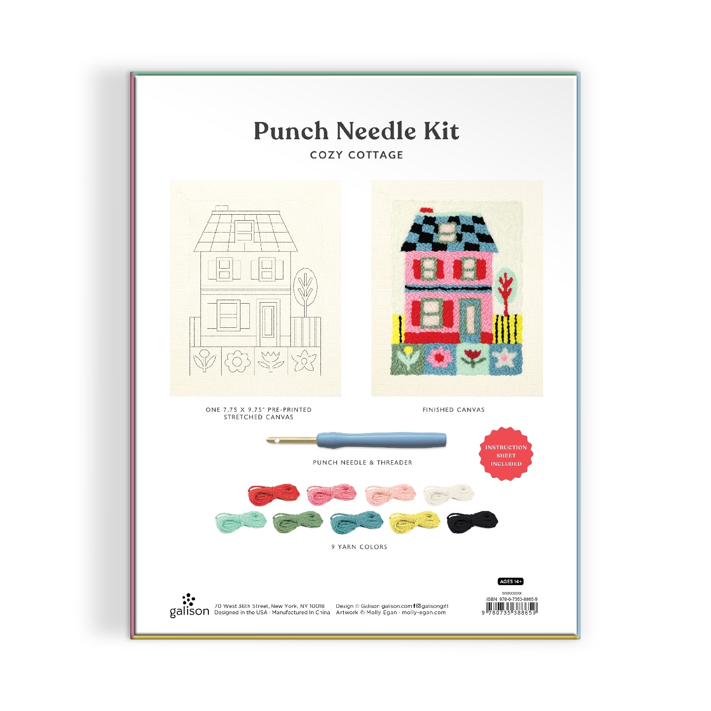 Punch Needle Kit | Cozy Cottage