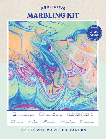 Mindful Crafts Celestial | Meditative Marbling Kit
