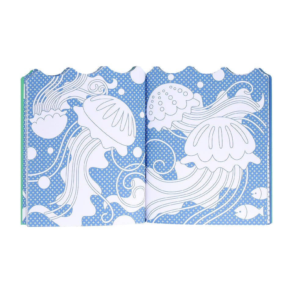 Colouring + Sticker Book | Ocean