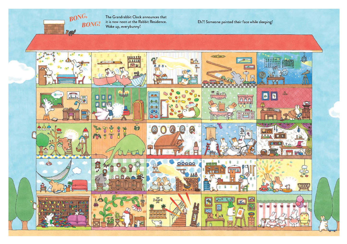 Welcome to the Rabbit Residence Seek-and-Find Book