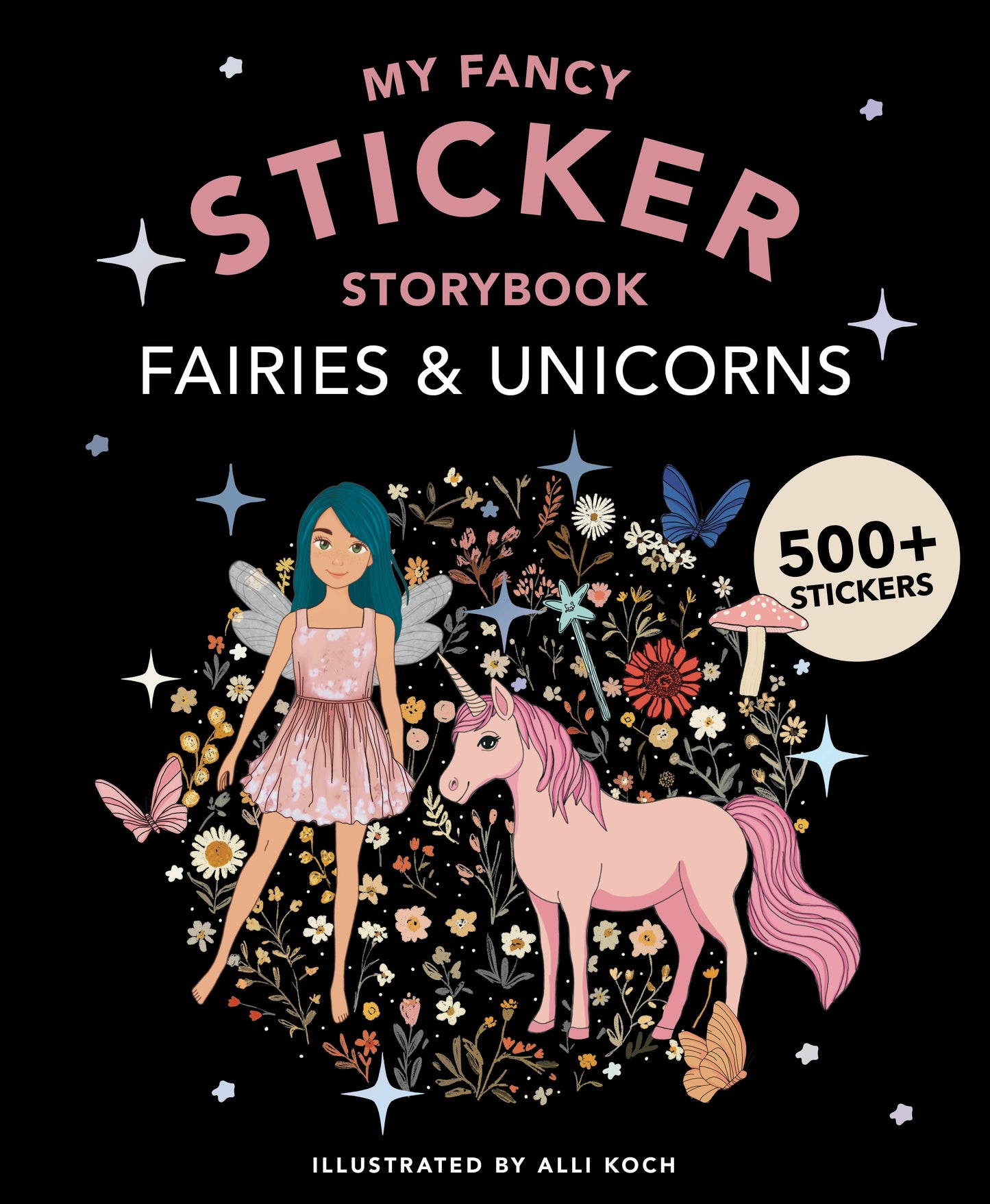 My Sticker Storybook Fairies and Unicorns - Warm Gift Shop