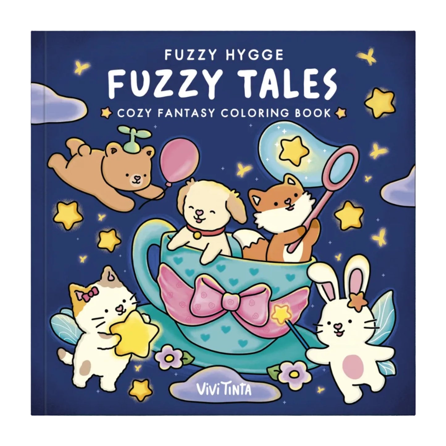 Fuzzy Hygge Fuzzy Tales Colouring Book
