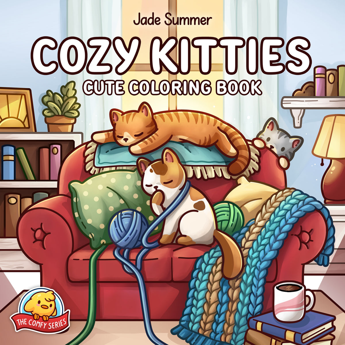 Cozy Kitties Colouring Book