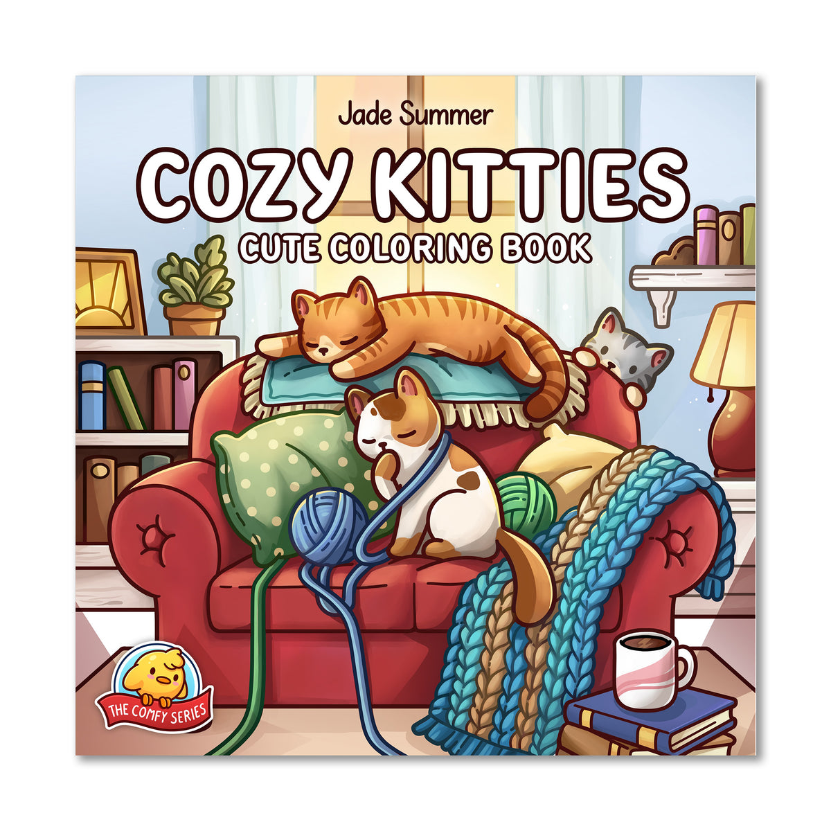 Cozy Kitties Colouring Book