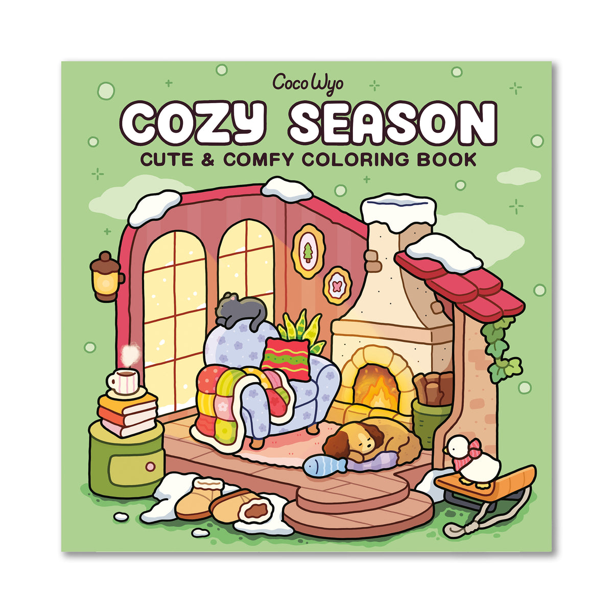 Cozy Season Colouring Book