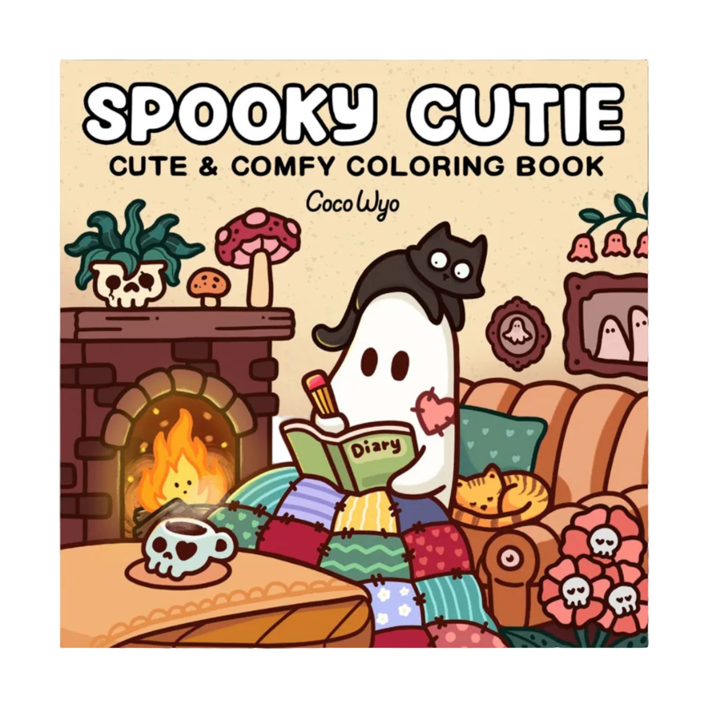 Spooky Cutie Colouring Book