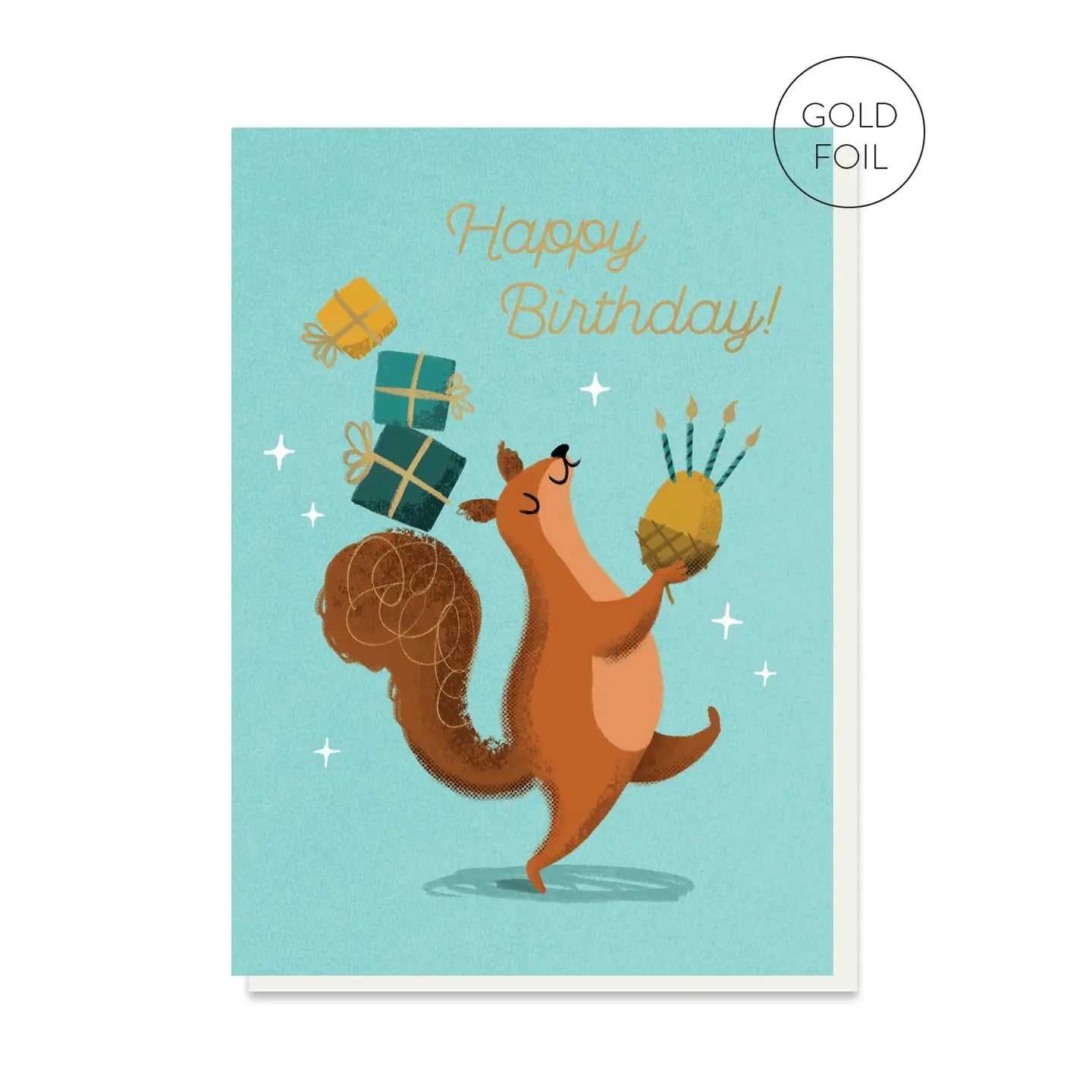 Nutty Squirrel | Birthday Card