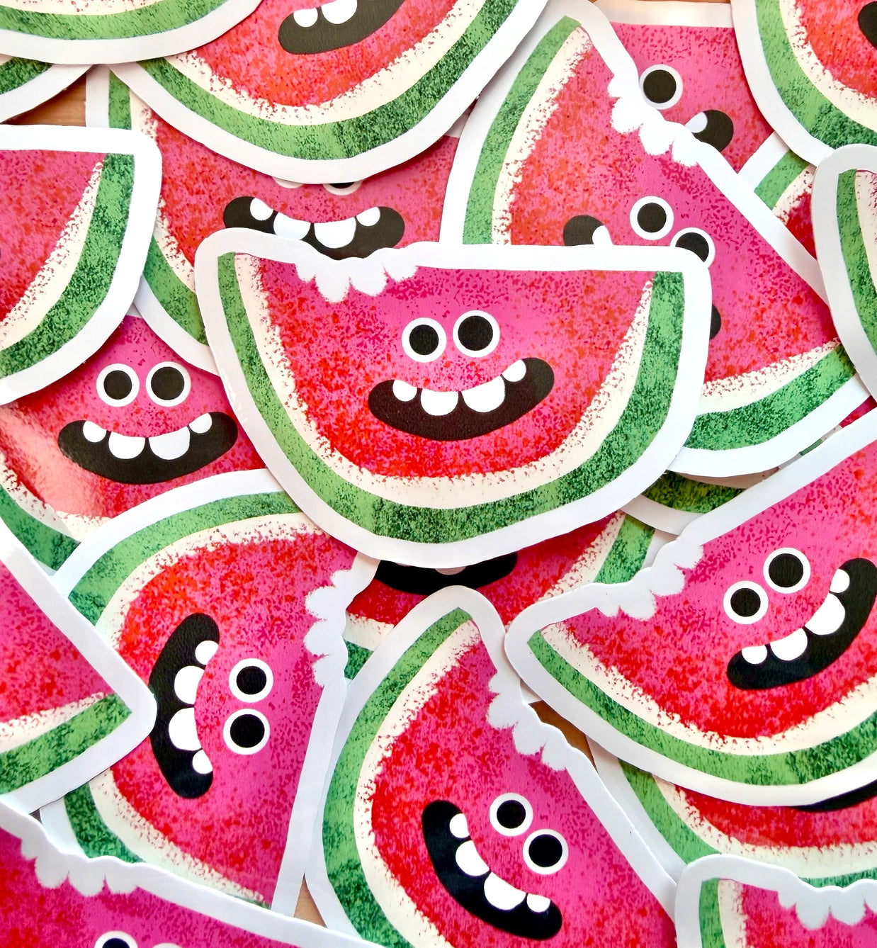 Watermelon Face Sticker