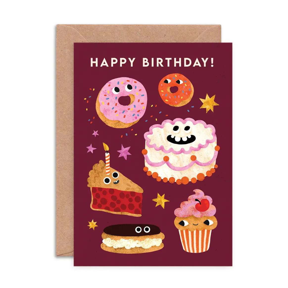 Cake Faces | Birthday Card