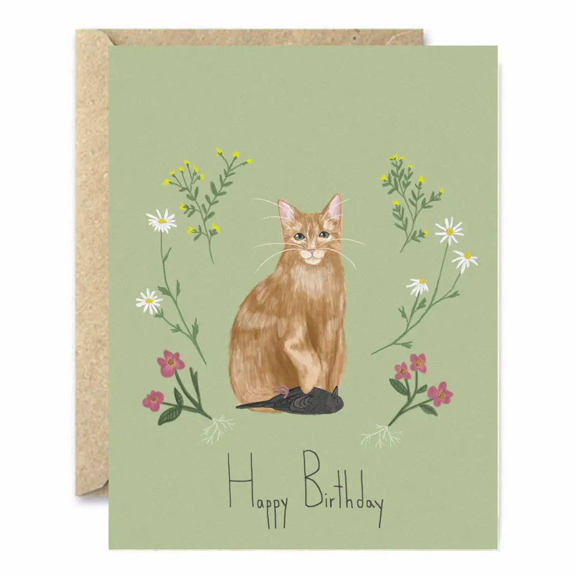 A Cats Gift | Birthday Card