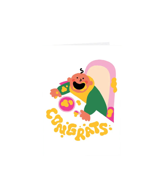 Baby Food | New Baby Card