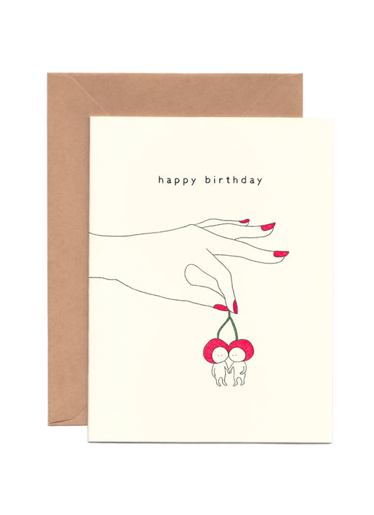 Cherry Soulmates | Birthday Card