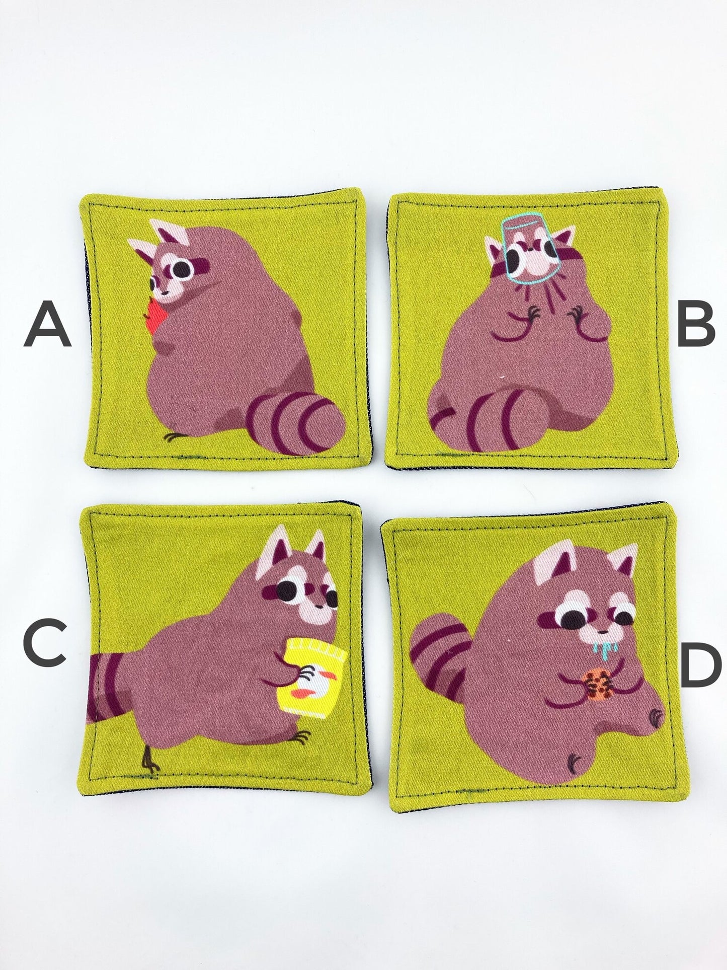 Chonky Trash Panda Coaster