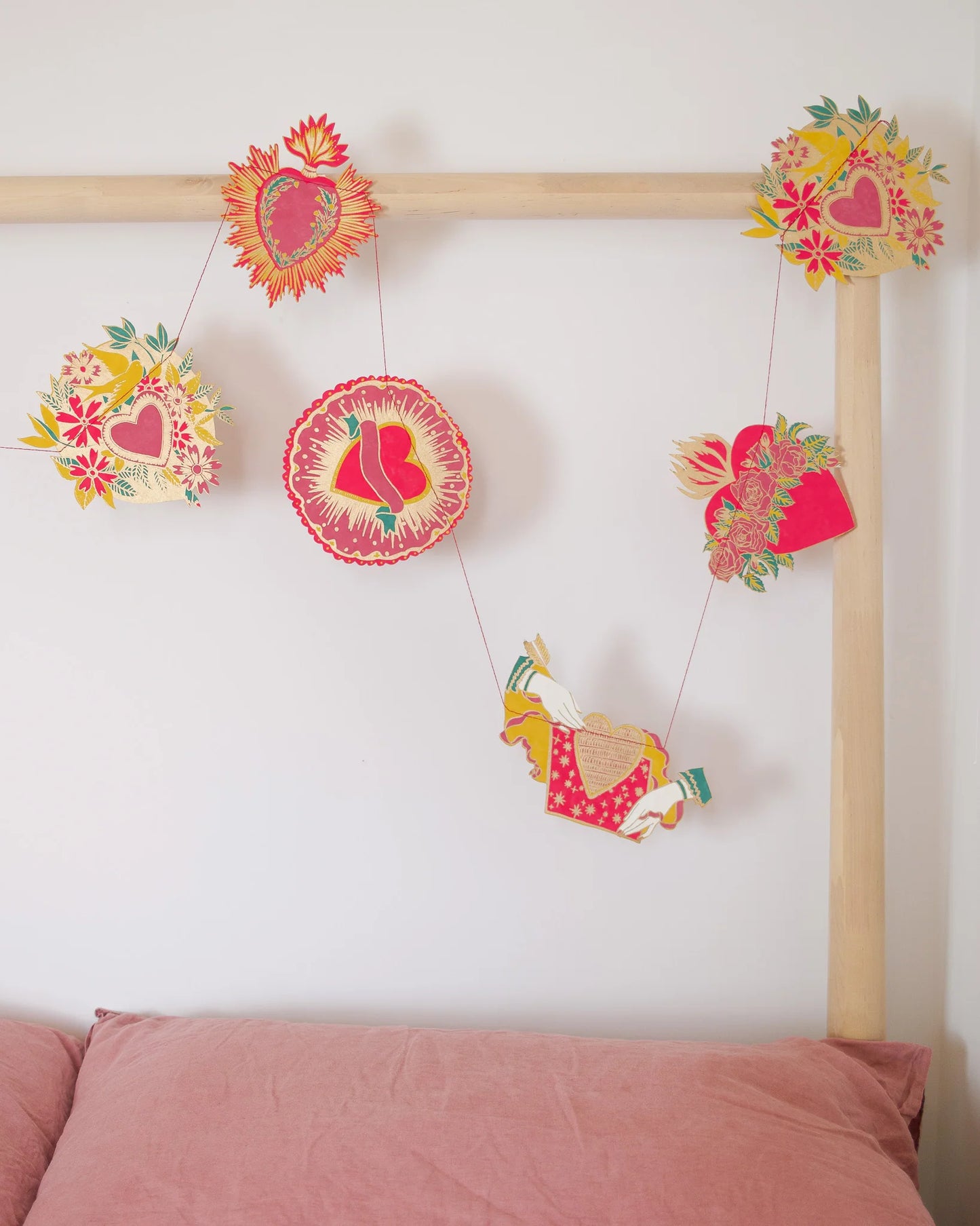 Sewn Garland | Hearts