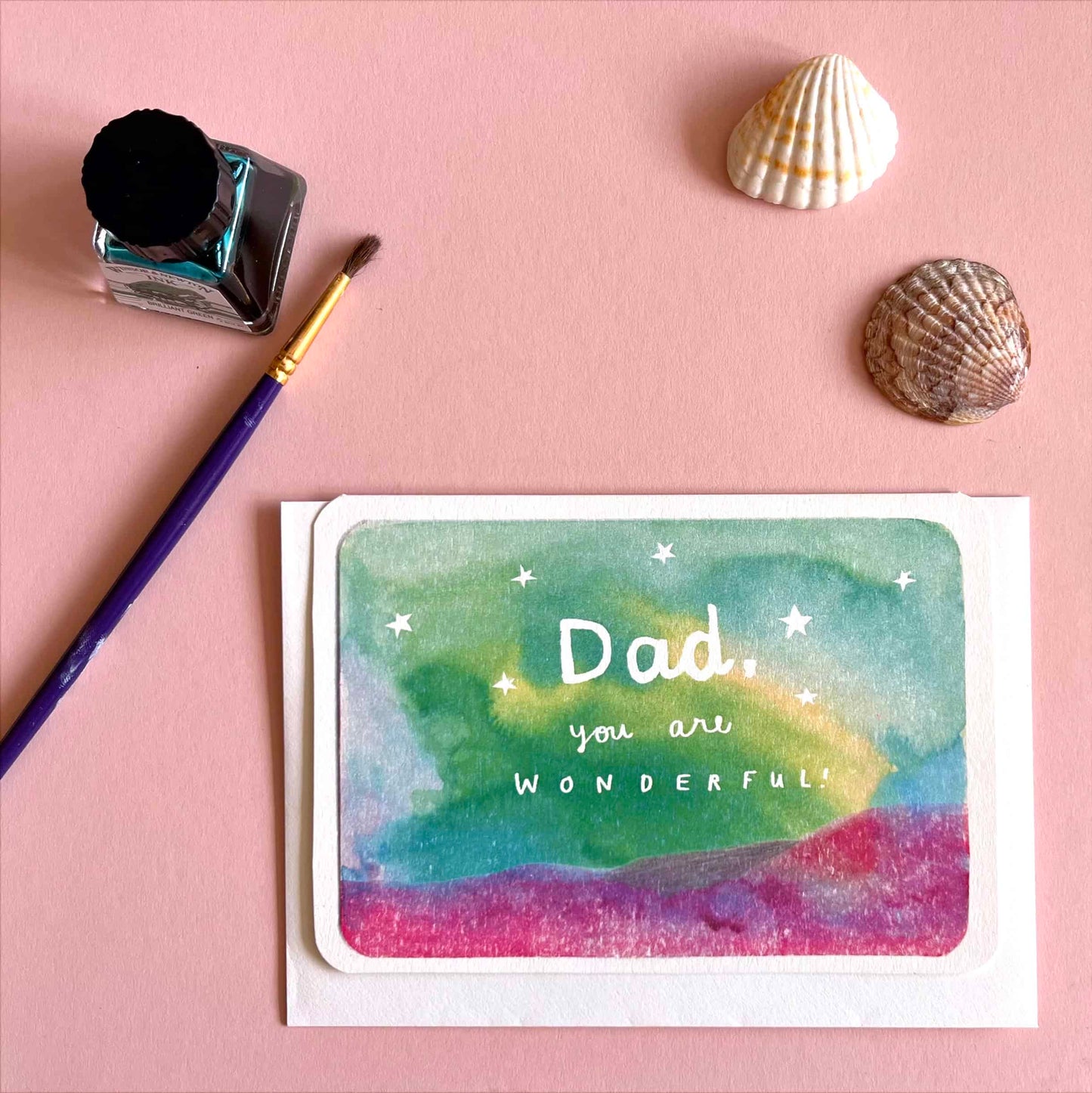 Wonderful Dad Sky | Father's Day Card