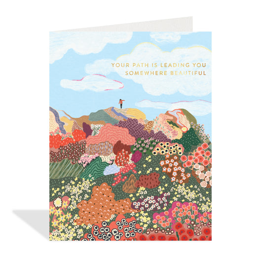 Somewhere Beautiful | Blank Card