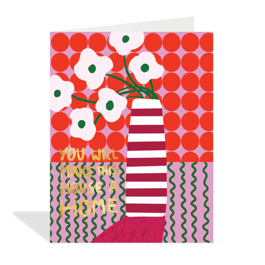 Home Florals | New Home Card