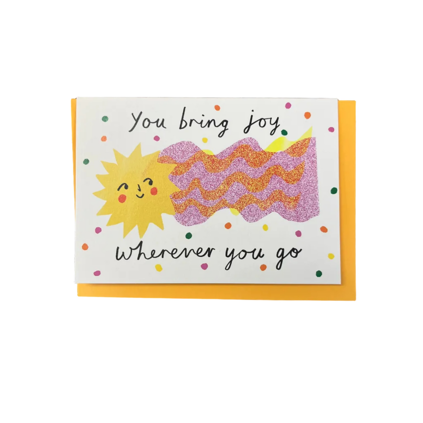 You Bring Joy | Blank Card - Warm Gift Shop