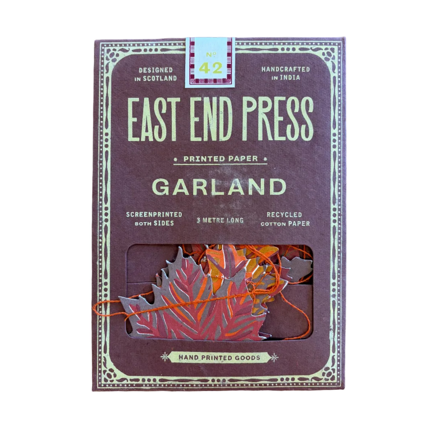 Sewn Garland | Autumn Leaves