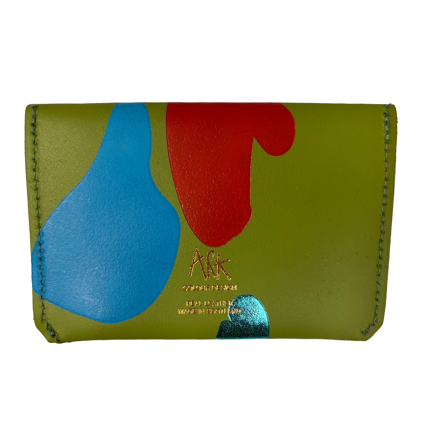 Leather Popper Purse | Apple