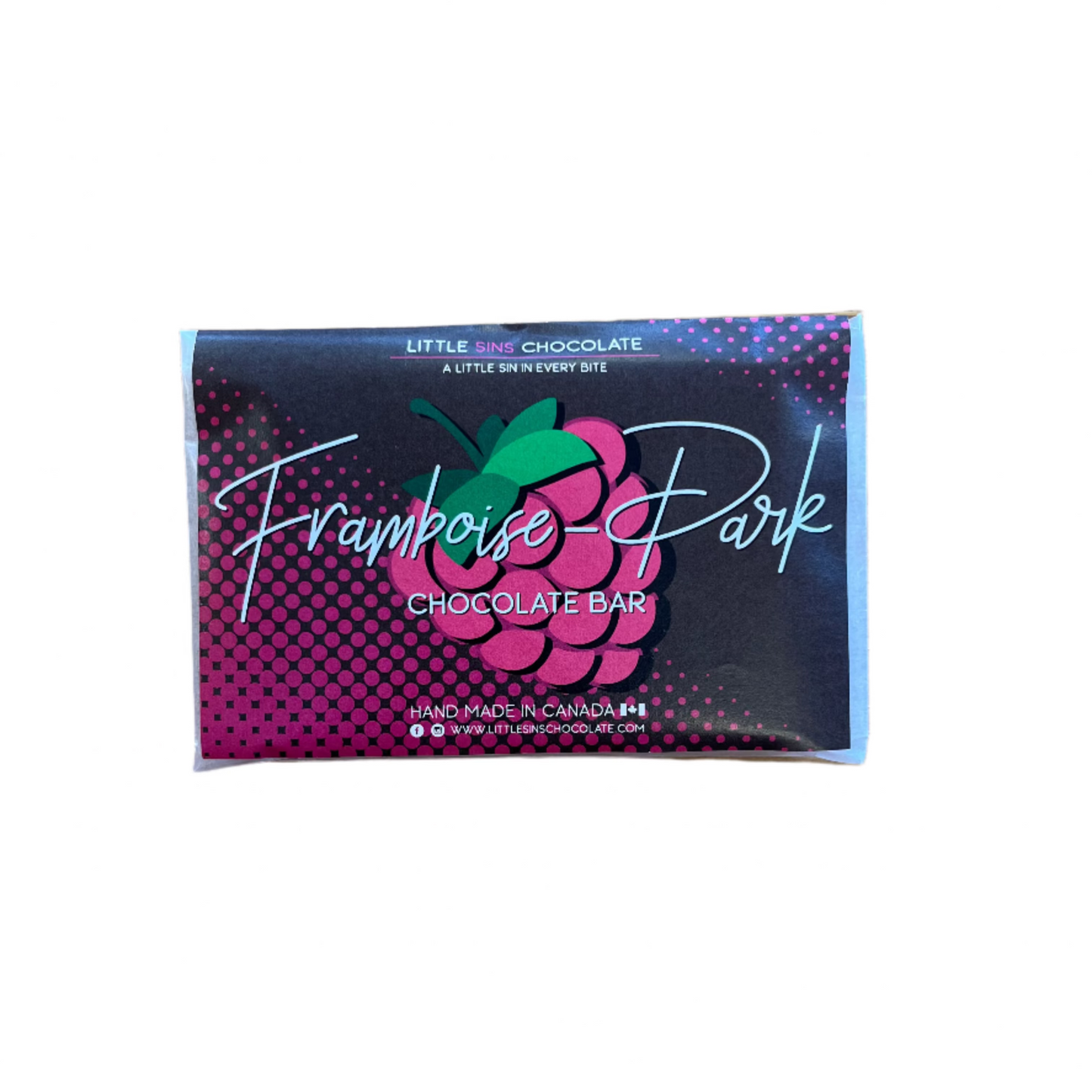 Little Sins | Raspberry Dark Chocolate Bar