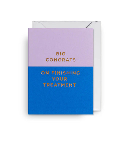 Finishing Treatment | Blank Card