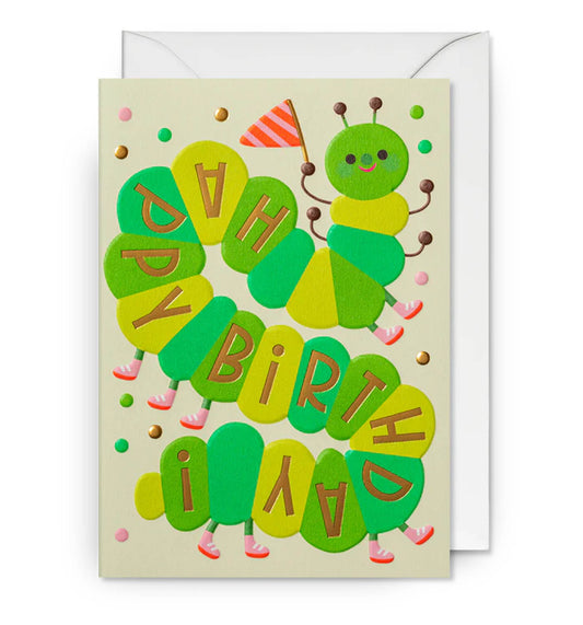 Caterpillar | Birthday Card