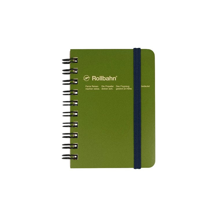 Rollbahn Notebook | Mini Olive