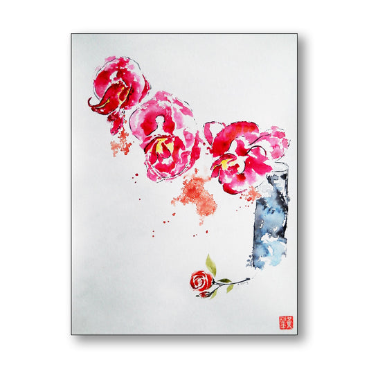 Richard Wong Card | Orchids