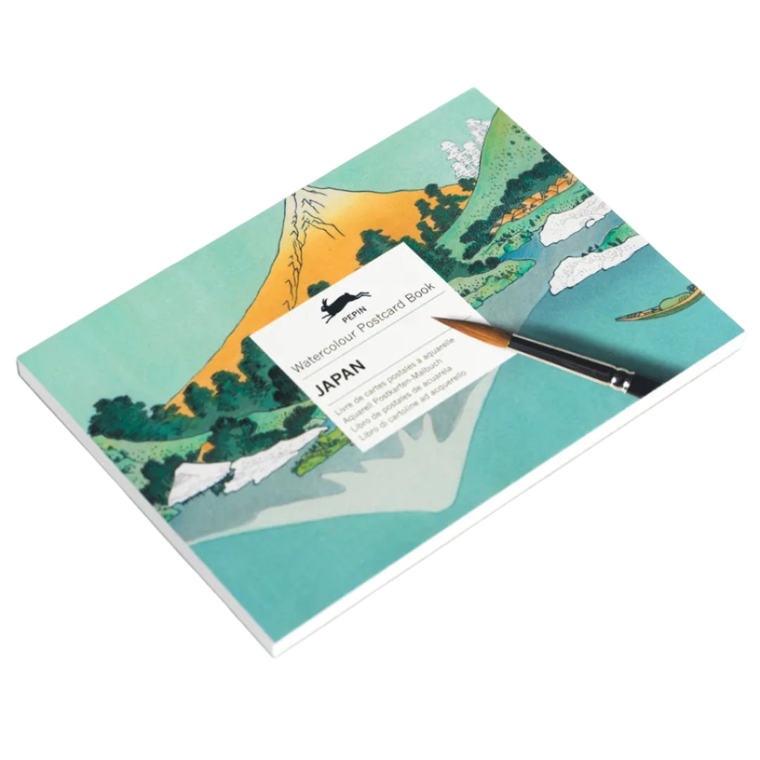 Watercolour Postcard Book | Japan
