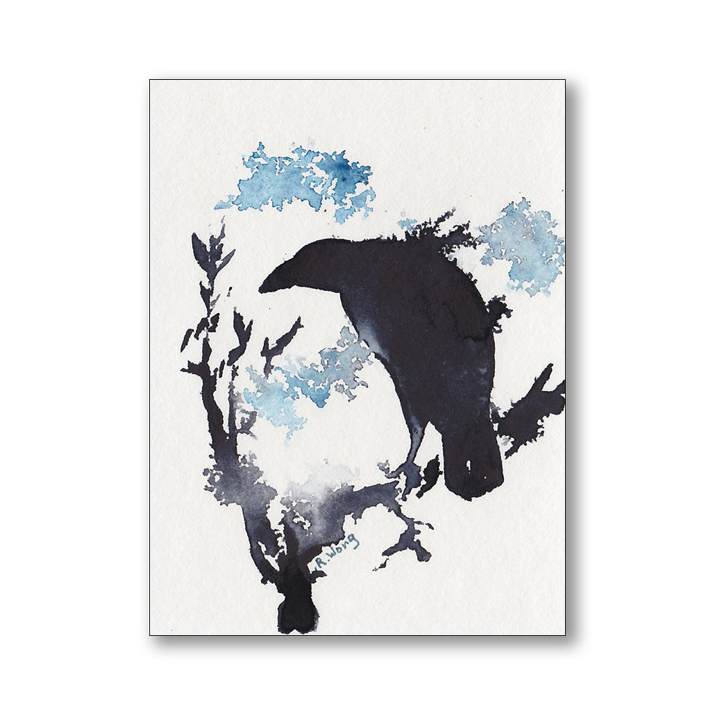 Richard Wong Card | Raven - Warm Gift Shop