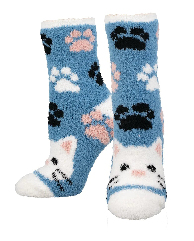 Ladies Socks | Warm + Cozy Soft Kitty