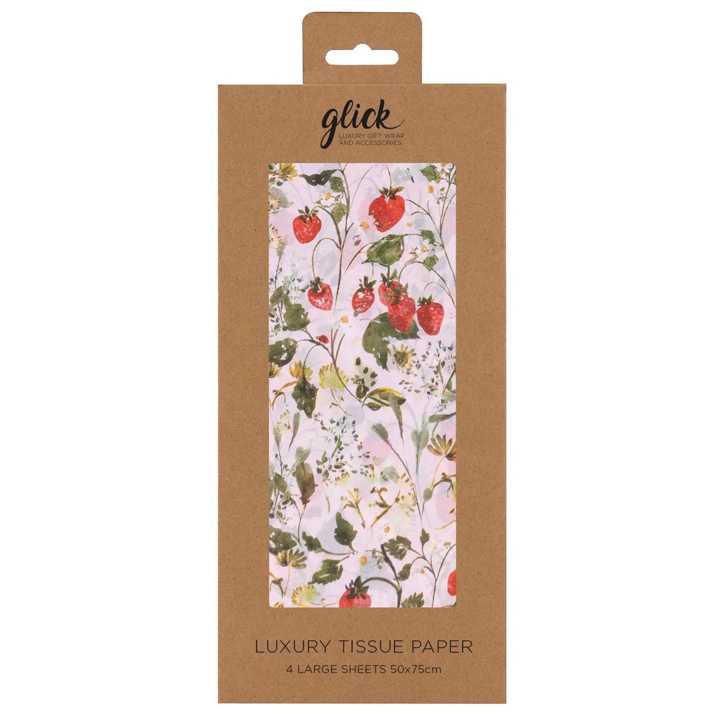 Tissue Paper Pack | Strawberry Patch
